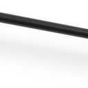 18 Inch Towel Bar for Small Bathroom, Matte Black, Thicken SUS304 Stainless Steel Towel Racks, Wall Mounted