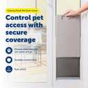 PetSafe Closing Panel Pet Door Cover - Durable, Plastic Dog Door Cover - Rust-Proof - Compatible with Select PetSafe Doors - Extra Large - 14" x 26"