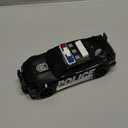 Police Car Toy Plastic Pursuit Rescue Vehicle with Sirnes Sound and Light for Kids Toddlers Boys 1:20