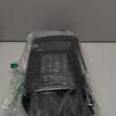 Small Portable Space Heater for Indoor Use - with 70Rotating Feature, JIBUFI 1500W PTC Electric Heater, Rapid and Safe Heating, Remote Control, 1-12 Hr Timer for Bedroom, Office (9.96" / 70 Oscillation)