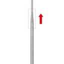 MorningRo Pool Float Storage Rack 13 x 78 Inch Pool Float Holder Stainless Steel Equipment Holder Water Filling Base Portable Scalable Outdoor Rack for Swimming Outdoor Storage(White)