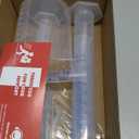 Artcome Plastic Graduated Cylinders and Beakers with 5 Pipettes, 10/25/50/100/250ml Cylinders, 10/25/50/100/150/250/500/1000ml Beakers, 5 Stirring Rods  Ideal for Science Lab, DIY, Halloween Decor