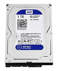Wd Blue Wd10ezex 1 Tb 3.5 Internal Hard Drive - Sata - 7200 RPM - 64