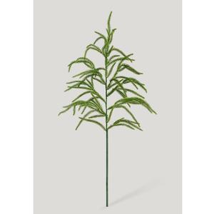 Melorca&Guilla Norfolk Pine Stems,6Pcs 36inch Large Artificial Pine Branches for Vase,Real Touch Christmas Faux Pine Branches for Decorating Indoor Outdoor Home Dcor (6, Large Norfolk Pine Stems)