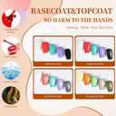 Nail Polish Kit with UV Light 25 Colors Gel Polish Starter Kit