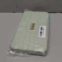 Weekly Pill Organizer 4 Times A Day, Large Capacity Pill Case with 28 Cells, Push Button 7 Day Pill Box for Vitamin/Cod Liver Oil/Supplements (Cream Green,28 Cells)