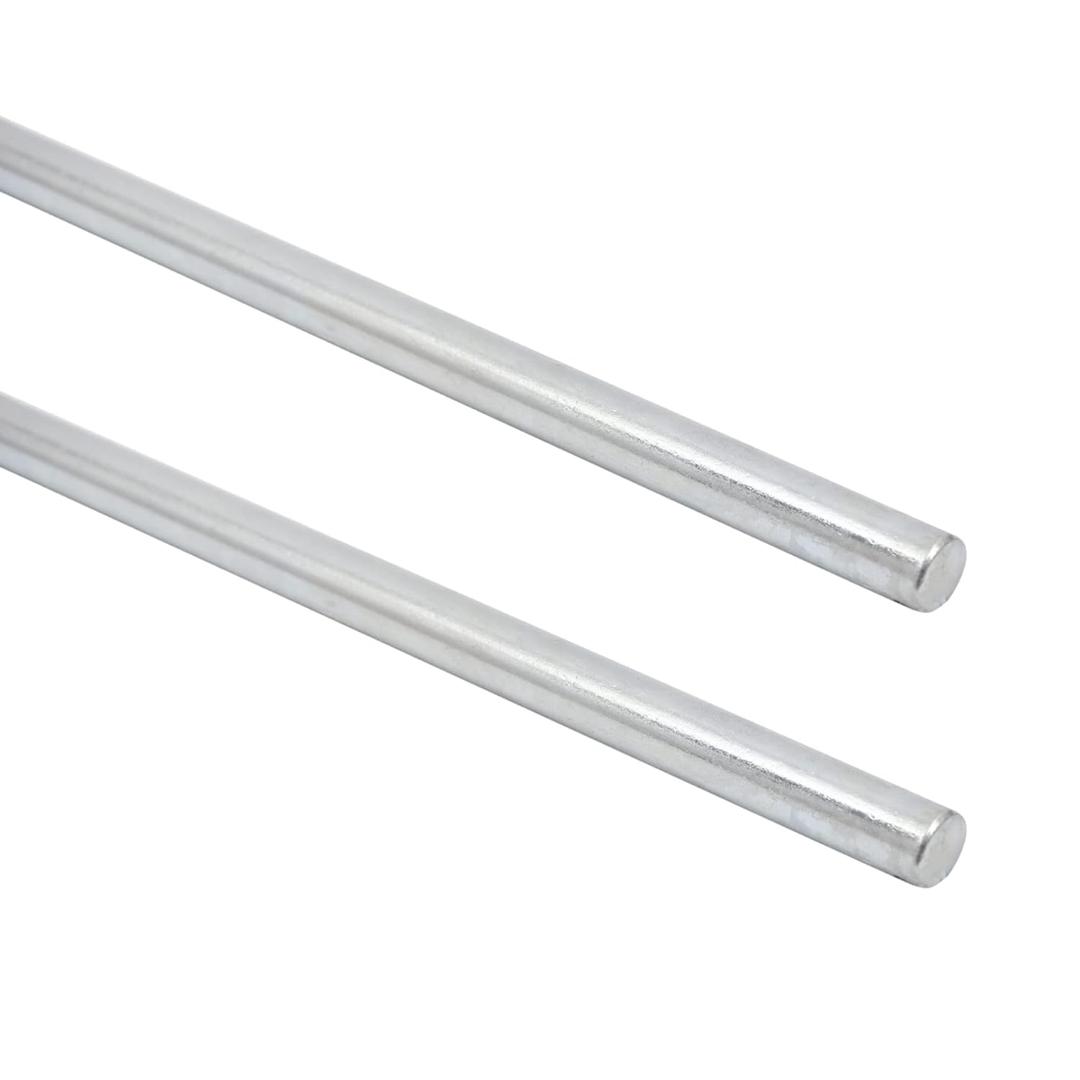 AR-PRO (2-Pack) 1/2x 36 Zinc Plated Steel Rods Designed for Use as an Axle Shaft on Hand Trucks Dollies Wagons 4005BC Wheelbarrows 3 pack
