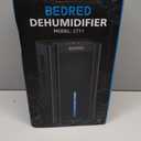 Dehumidifier, 95OZ Dehumidifier for Home 1000 Sq.Ft - Quiet with Auto Shut Off & Relaxing 7 Color Ambient Light,Ideal for Livingroom, Bedroom, Basement(Black)