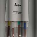 Lanties 4 Pcs Pottery Carving Tool Set Sculpture Scraper Craft Modelling Tools Red Pear Wood Texture Handle with Stainless Steel Blade for Clay Carving, Ceramic Sculpting, Graffito, Relief Fluting