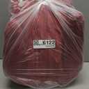 OAISZ Reading Pillow for Sitting in Bed Adult, Reading Pillow with Shredded Memory Foam, Bed Pillow with Washable Cover, Back Pillow Sitting Up with Extend Arms, Red, X-Large