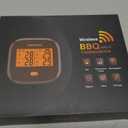 INKBIRD WiFi Meat Thermometer IBBQ-4T, Wireless WiFi BBQ Thermometer for Smoker, Oven | APP Calibration Temp Graph | Mobile Notification Timer Alarm | Rechargeable Digital Grill Thermometer, 4 Probes