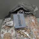 zesthome 8x10 Area Rugs - Stain Resistant Washable Rug for Living Room, Non-Slip Backing Large Area Rug with Ultra-Thin Low Pile for Bedroom, Vintage Home Decor (Orange/Beige)