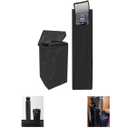 Water Softeners Cover for Outside Units, Filter Tank(14D64H)+Brine Tank(16''D44''H),Water Softener Cover Outdoor, All-Weather Protection, Black