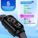 2 x Bark Collar, 2 Pack Dog Bark Collar for Large Medium Small Dogs, Rechargeable Anti Barking Device for Dogs, Smart Training Collar with Beep Vibration 5 Sensitivity, Dog Bark Deterrent Devices