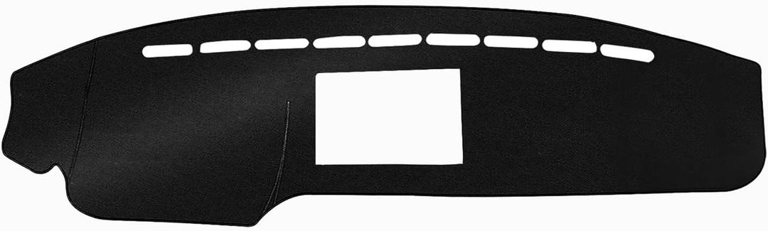 Dashboard Dash Cover Mat for Ford F150 2009 2010 2011 2012 2013 2014 Polyester Custom Fit Ford F-150 F 150 Dash Cover (F150 2009-2014, Black)