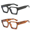 Thick Frame Prescription Glasses Frame Oversized Square Computer Women Eyeglasses Female Big Frame Optical Eyewear