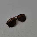 goodr Amelia Earhart Ghosted Me Polarized Aviator Sunglasses for Men & Women, Large Sized (Mach G), Brown Translucent Frames with Brown Non-Reflective Lenses, UV400 Protection, No Slip, No Bounce