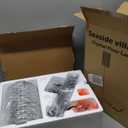 Crystal Floor Lamp, Modern Standing Lamp with Elegant Shade, LED Floor Lamp with On/Off Foot Switch Silver Finish Tall Pole Lamp Accent Lights for Living Room, Girl Bedroom, Dresser, Office (E26 Base)