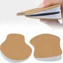 Supination Insoles,O/XO Leg Orthopedic Corrective Brown Insoles,for Foot Alignment,Metatarsalgia,Bow Legs,Posture Improve,for Men and Women(Color: Supination,Size: 43/44)