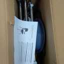 4 in 1 Folding Bedside Commode Chair for Elderly with Arms and Back,Adjustable Height Raised Toilet Seat with Handles,Adults Potty Chair for Seniors,Disabled Holds Up to 350 lbs (PU Soft Seat)