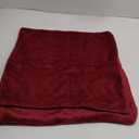 RainRoad Red Throw Pillows Covers Set of 2 Soft Velvet Decorative Pillow Covers 20x20 Inch for Couch Bed (Red-Velvet, 20" x 20"(2pcs))