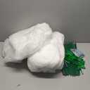 10X50FT Plant Covers Frost Protection Kit, Garden Hoops Kit for Winter Oudoot Plants, Floating Row Cover Frost Cloth Plant Blankets for Freeze Snow Protection, Greenhouse Hoop for Raised Beds