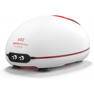 AQUASMITH Ultra Quiet Aquarium Air Pump, 25dB Whisper Air Pump Adjustable Airflow 5W/158GPH/24Kpa Single Hole Suitable for 100 to 160 Gal Fish Tank