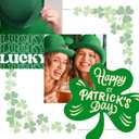 St Patricks Day Women Green Graphic Shirts Cute Lucky Irish Shamrock Short Sleeve Tops Funny Love Bleesed Holiday Printed Tee (Green, L)