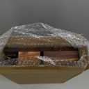 Key Holder for Wall, Mail Organizer Wall Mount with Key Hooks and Wallet Holder, Sunglasses Storage and Dog Leash Hanger, Decorative with 4 Double Hooks and Chalkboard (Brown)