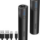 SIXTHGU Portable Charger, Power Bank, S03 2-Pack 5,000mAh Fast Charging USB-C (in&Out) for iPhone 15/15 Plus/15 Pro/15 Pro Max/14/13 Series and Android Phone, Black and Black