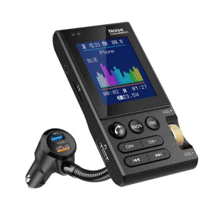 Nulaxy Bluetooth FM Transmitter – KM20 – 1.8 Inch Color Scre