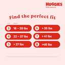 Huggies Size 3 Diapers, Little Movers Baby Diapers, Size 3 (16-28 lbs), 168 Count (6 Packs of 28), Packaging May Vary