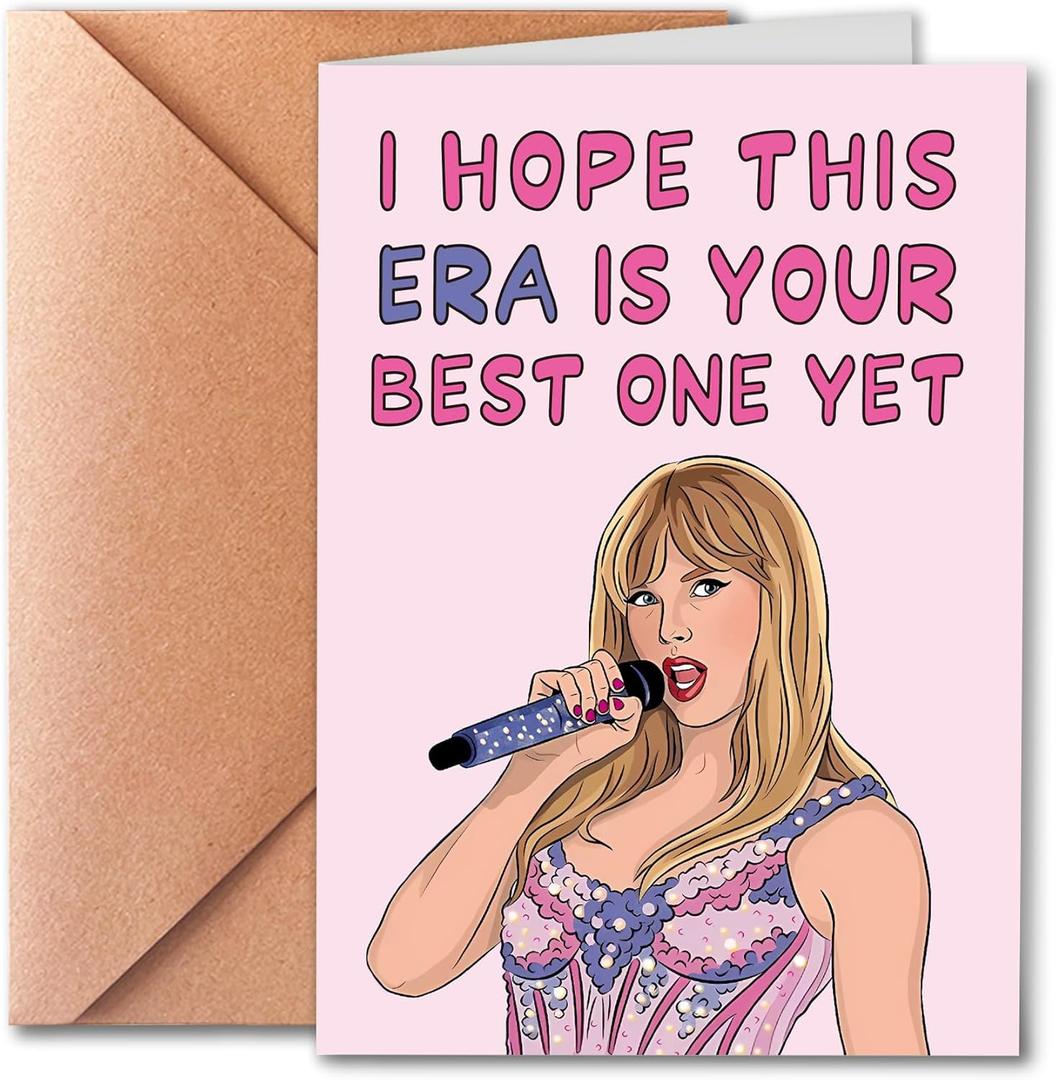 Daughter Birthday Card, Birthday Gifts, Birthday Card for Sister, I Hope This Era Is The Best for You, for Your Son | Daughter | Brother | Sister | Best Friend (DAU-KM-192)