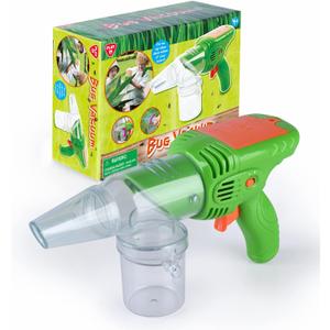 PLAY Bug Vacuum for Kids,Bug Catcher kit for Kids,Eco-Friendly Bug Suction Toy Vacuum with Magnifying Glass Viewing Chamber, for Boys Age 4+ (Green)