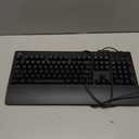 Logitech G213 Prodigy Gaming Keyboard - Wired RGB Backlit Keyboard with Mech-Dome Keys, Palm Rest, Adjustable Feet, Media Controls, USB, Compatible with Windows Black