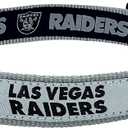 Pets First Las Vegas Raiders Reversible NFL Dog Collar Size Medium, Premium Two-Sided Pet Collar with Your Favorite NFL Team!