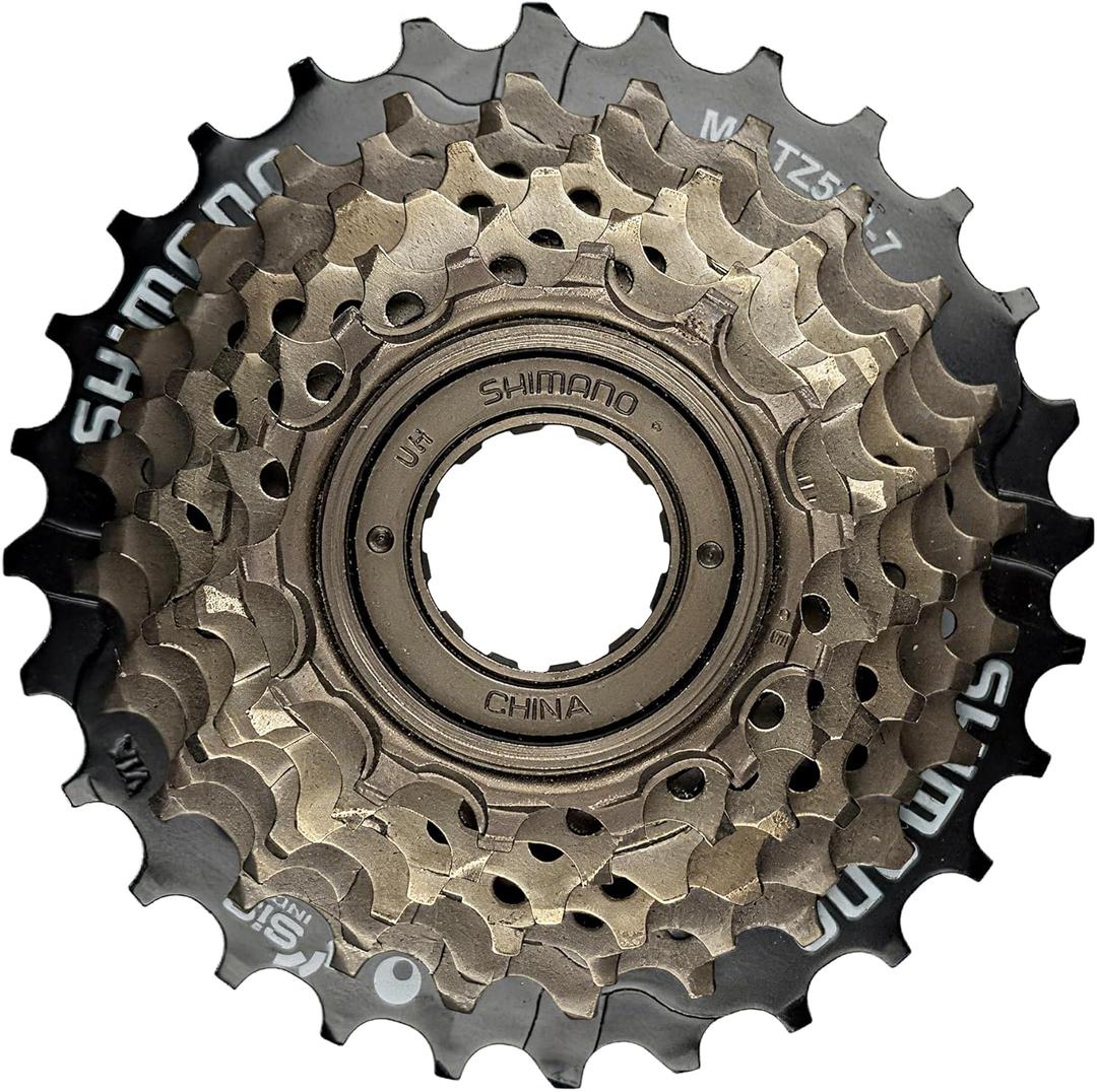 MF-TZ500-7 Speed Bike Freewheel,14-28T/34T Multiple Freewheel Cycling Replacement Part