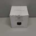 Essentra Home Matte Black Collection Square Tissue Box Cover