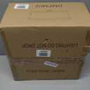 Odeums Indoor Flush Mount Lights, 2-Light Interior Hammered Glass Ceiling Fixture, Antique Bronze for Hallway, Dining Room, Kitchen (Oil-Rubbed Bronze)