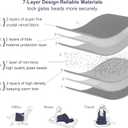 Alomidds Weighted Blanket (60"x80",15lbs Queen Size - Grey), Weighted Blankets for Adults and Kids, Cooling Breathable Soft and Comfort Minky, Heavy Blanket Microfiber Material with Glass Beads