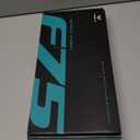 AULA F75 75% Wireless Mechanical Keyboard, Hot Swappable Creamy Keyboard, Pre-lubed Greywood Switches RGB Backlit Gaming Keyboards, 2.4GHz/Type-C/BT5.0(Salt White Blue)