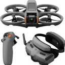DJI Avata 2 Fly More Combo (1 Battery), FPV Drones with Camera for Adults 4K, Immersive Experience, Built-in Propeller Guard, Easy Flip/Roll, FAA Remote ID Compliant, POV Content Drone, Black