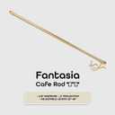Fantasia Cafe Decorative Window Curtain Rod, 28"- 48" Adjustable Width, 5/8" Diameter, 2" Projection - Brass with Matching Finials - Easy to Install Telescoping Rod - Brackets & Hardware Included