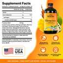 Serene Herbs Soursop Bitters Liquid with Soursop Leaves for Gut Cleanse, Detox & Immune Boost with Black Seed, Moringa, Irish Moss, Ashwaganda, Turmeric, 16 Fl Oz (Pack of 1), Mango