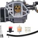 Carburetor For Yamaha 9.9HP 15HP 2-Stroke Outboard Engine Carb Replacement 63V-14301-10-00/63V-14301-00/63V-14301-01-00