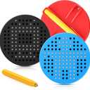 Epakh 3 Pack Magnetic Drawing Board for Kids Kindergarten Graduation Gifts Magnet Toys Airplane Travel Road Trip Car Trip Essentials for Kids Toddlers Gift Drawing Stylus Erasable Reusable