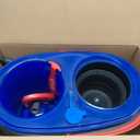 O-Cedar RinseClean Spin Mop & Bucket System + 2 Extra Mop Heads | Clean with Water | Removes 99% of Bacteria