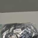 Smiry 2 Pack Spandex Table Cloth 6FT, Elastic Fitted Stretch Tablecloths, Washable and Wrinkle Free Rectangular Patio Table Cover for Outdoor, Wedding, Banquet & Parties (Black, 72Lx30Wx30H Inch)