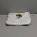 Split Corner Bed Skirt 16 Inch Drop King Size 100% Natural Cotton Wrinkle and Fade Resistant King Size, White Solid