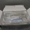 HIHEGD 2-Tier Bathroom Organizer with Dividers, Clear Under Sink and Pull-Out Cabinet Organizer for Kitchen and Pantry Storage